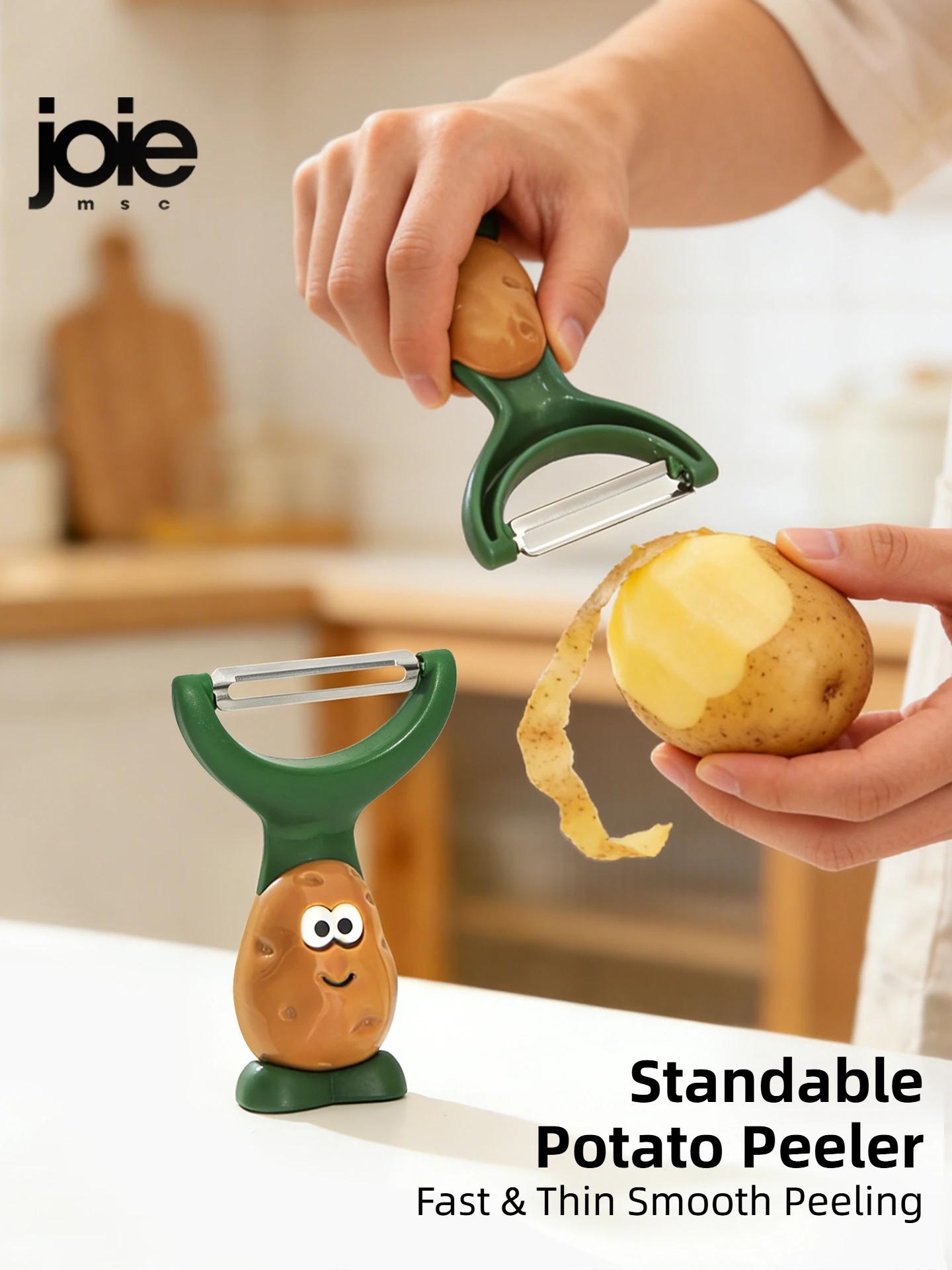 Joie éplucheur de pommes de terre en acier inoxydable