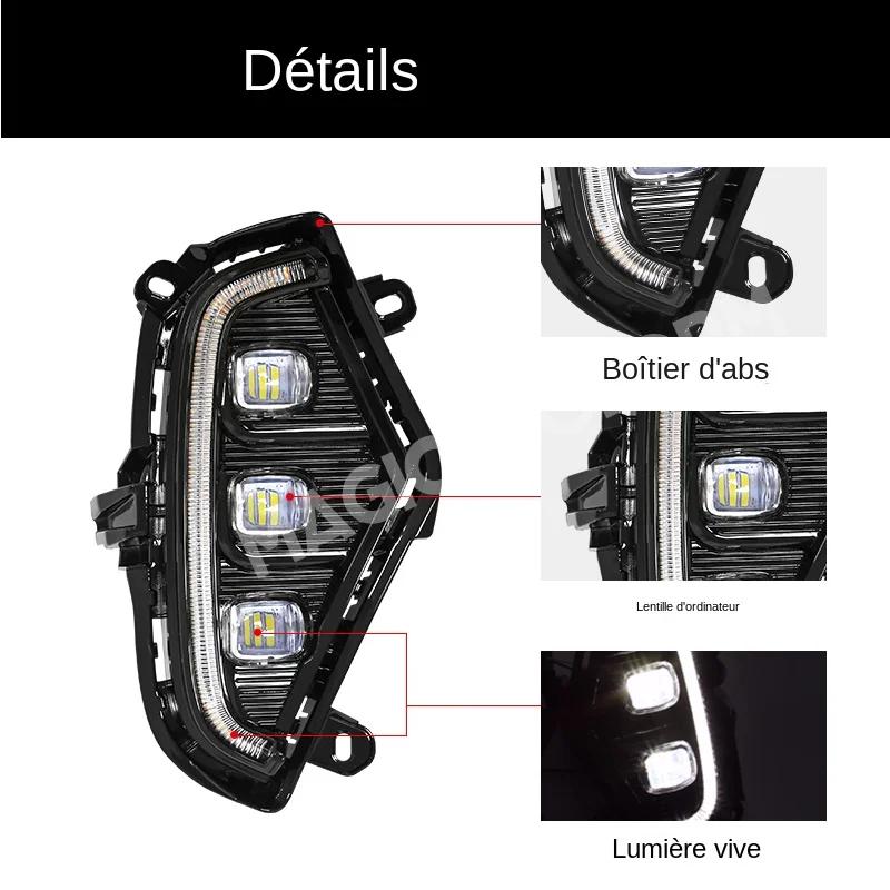 Feu de jour DRL Led antibrouillard Toyota RAV4 2019 2020 2021