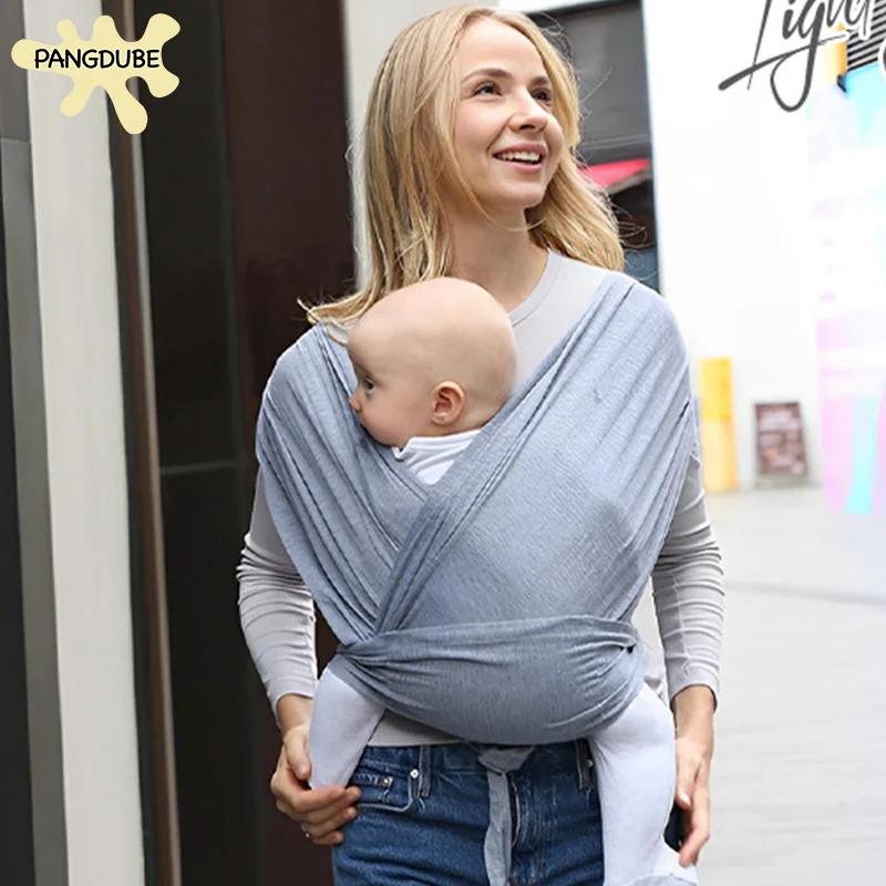 PANGDUBE Porte-bébé en tissu Kangaroos pour transporter des bébés, écharpe ergonomique pour bébé, foulard d'allaitement, écharpe extérieure pour bébé