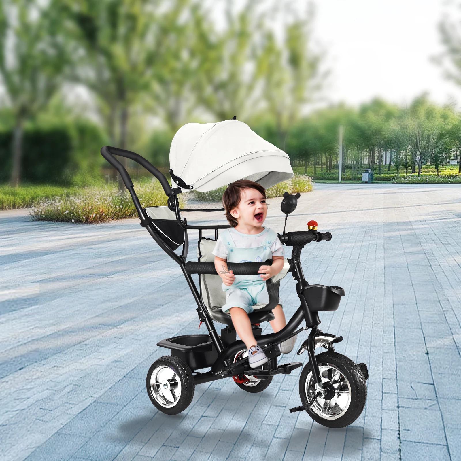 Tricycle Bébé Evolutif 6 en 1 Vélo Poussette