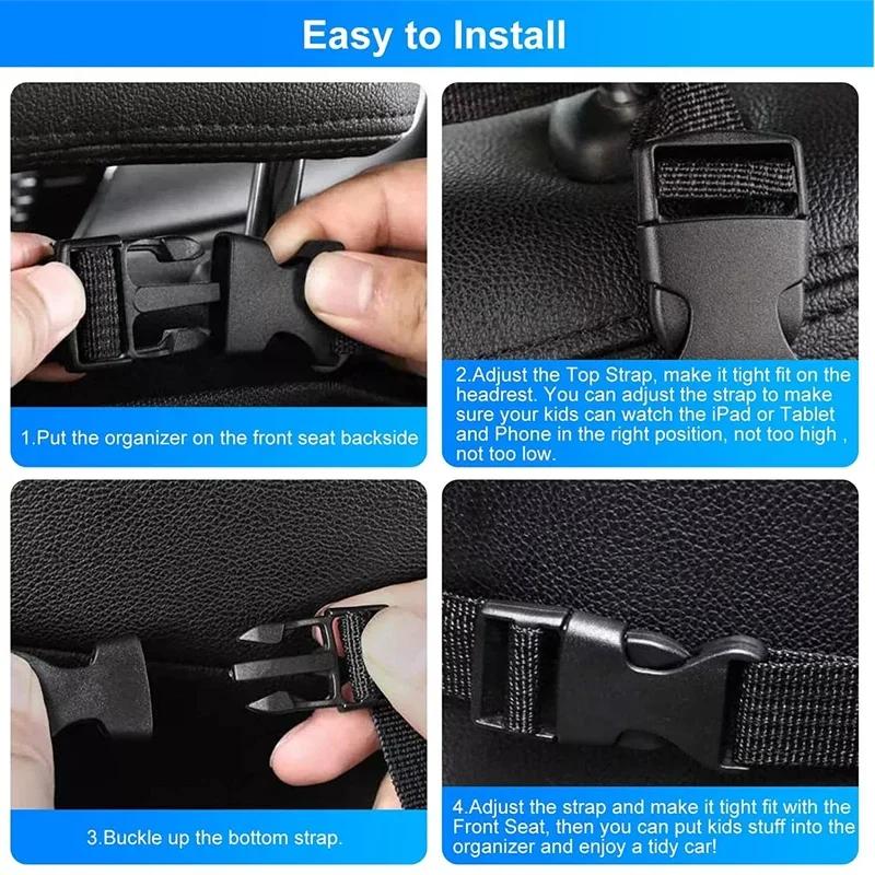 Juste de Protection de Dossier de Siège de Voiture pour Enfant et Bébé, Accessoires Anti-Boue, D343