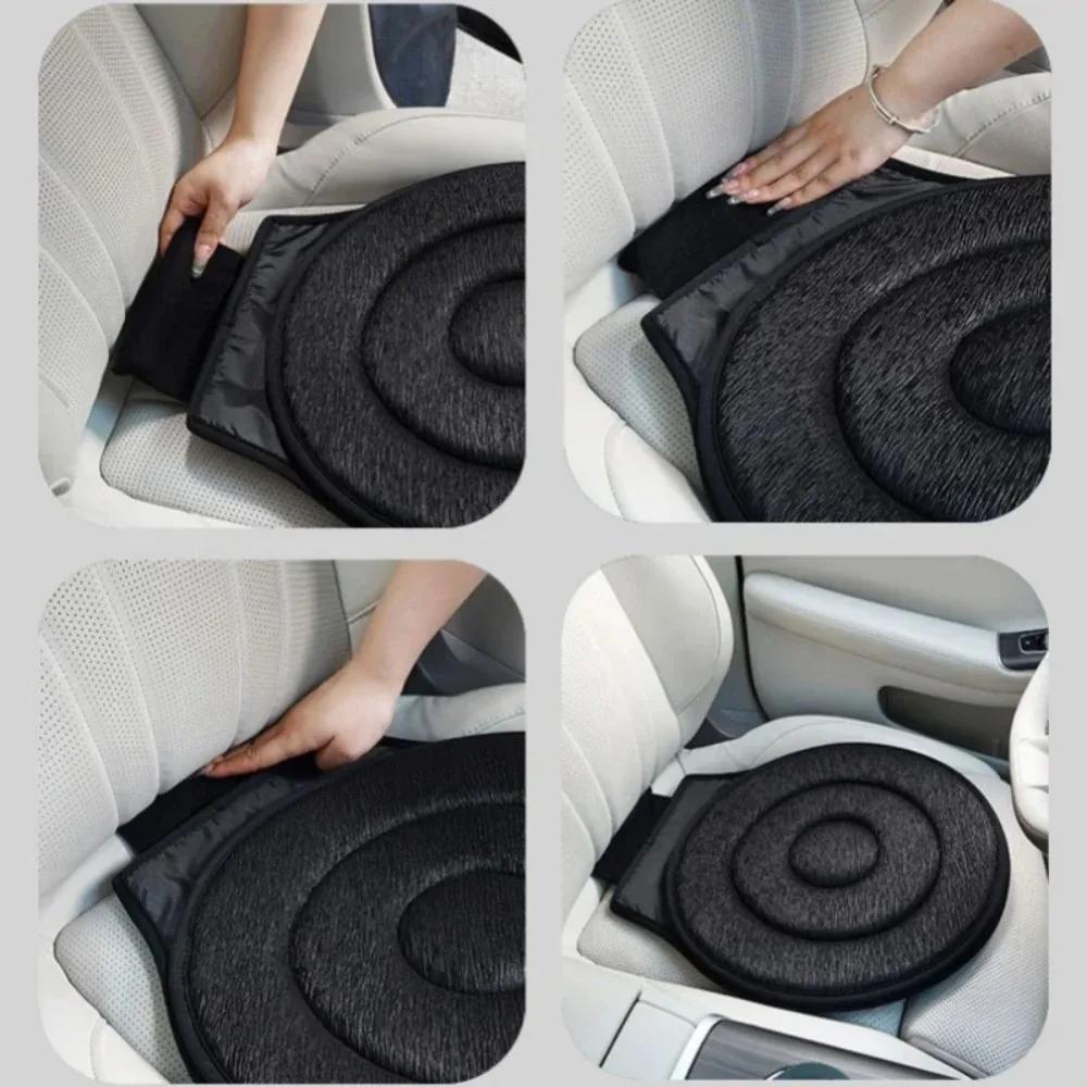 Coussin de siège de voiture rotatif à 360 degrés