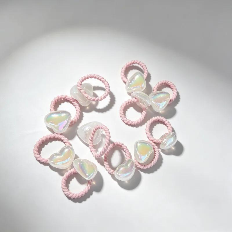10 pièces/ensemble mignon bébé fille cheveux amour bandes dessin animé