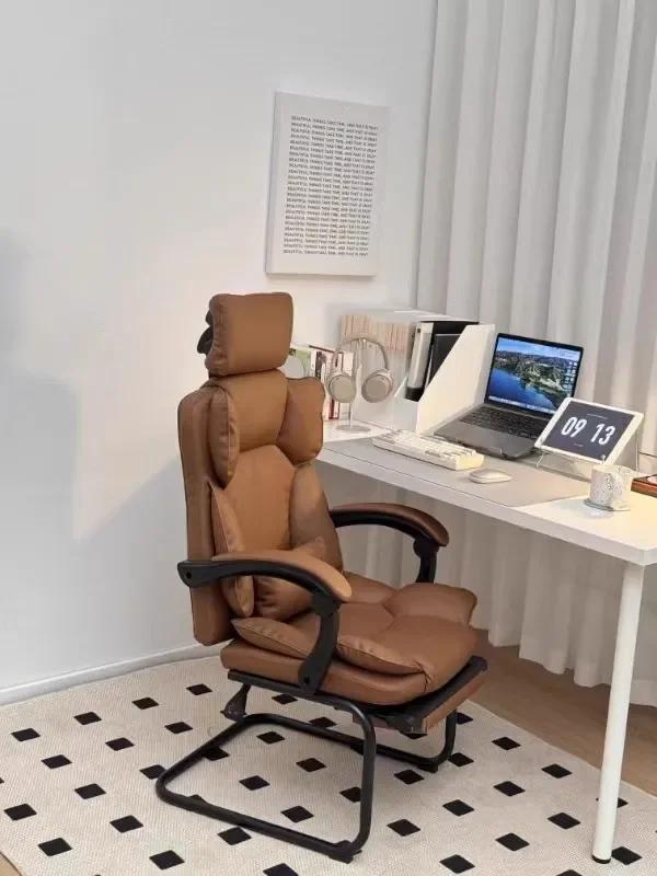 Chaise de bureau ergonomique avec appui-tête réglable