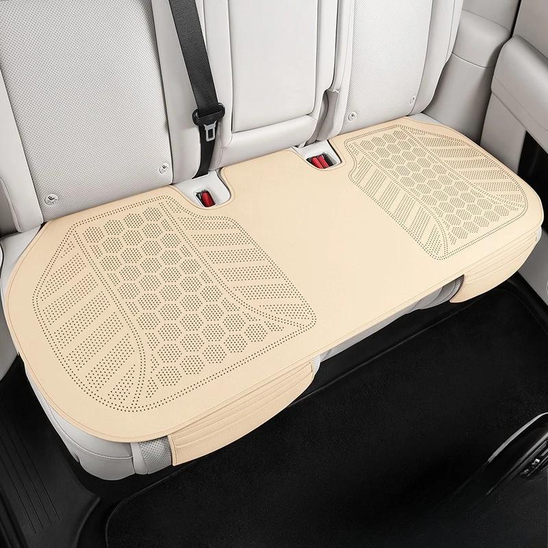 Housse de siège de voiture, coussin avant/arrière, tapis de protection confortable et respirant, quatre saisons, accessoires d'intérieur