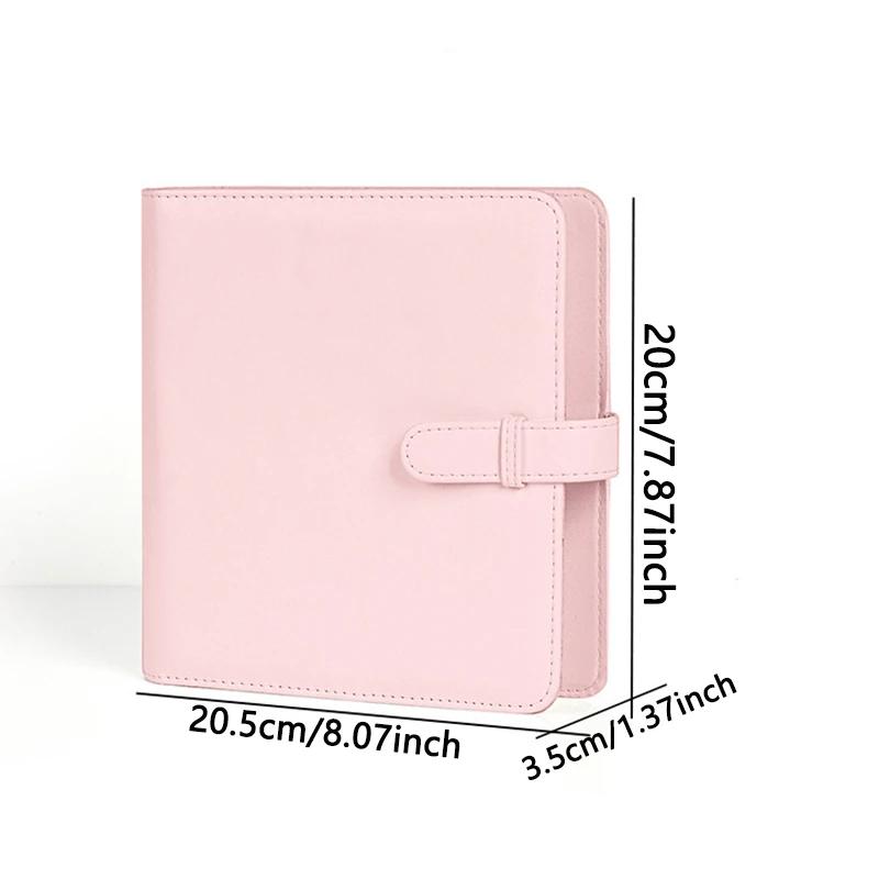 Album photo carré 288 emplacements pour photos Instax Kodak Mini Shot croissance enfants PU