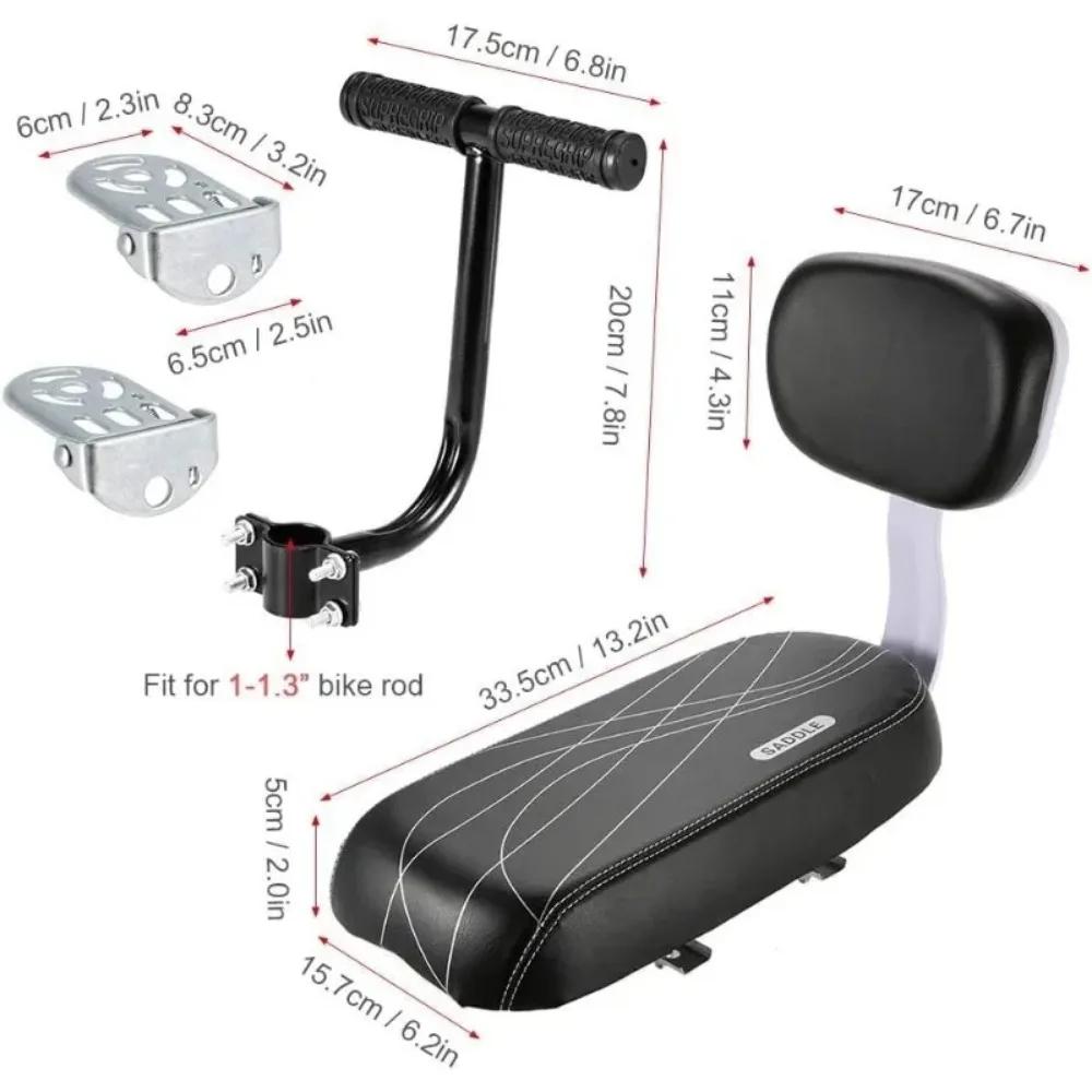 NOUVEAU Siège enfant pour vélo avec coussin
