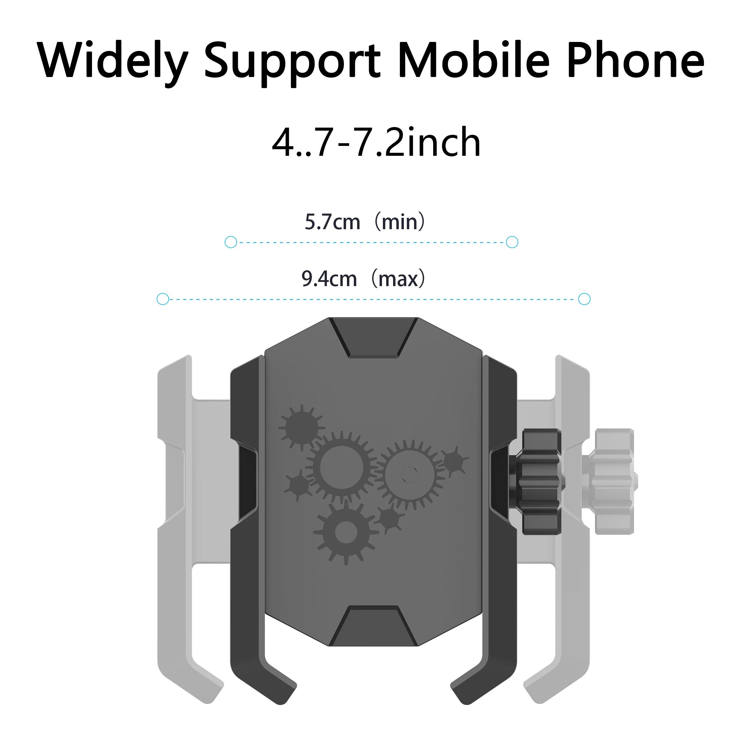 Support de téléphone avec Super pince pour tapis roulant/vélo à ardillon/poussette/chaîne roulant/chariot de Golf/pôts/support de musique/vélo stationnaire/guidon