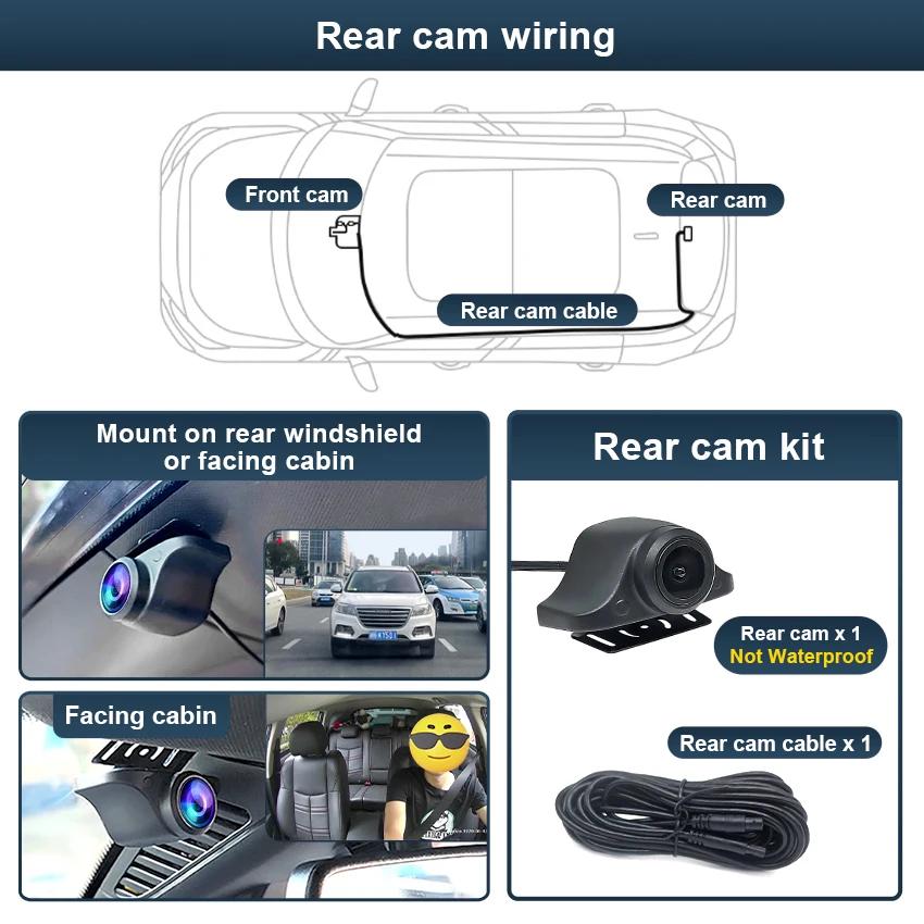 4K Dashcam 2160P HD Plug And Play caché Wifi voiture Dvr Dash Cam pour Mercedes Benz classe E w212 w213