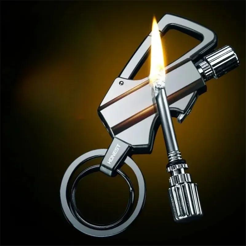 Port de briquet extérieur en métal, démarrage de feu immortel, briquet de Camping, outil de survie en plein air étanche Cocina