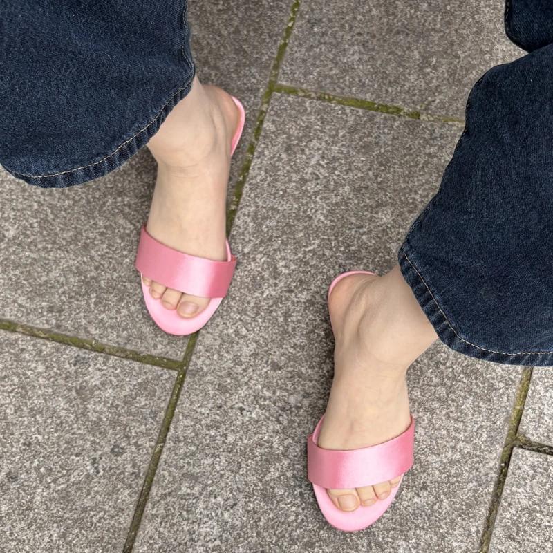 JOZHAMTA 2026 Nouvelles Sandales à Talon Moyen en Cuir Véritable pour Femme