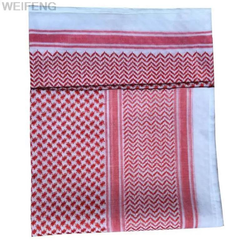 Foulard Shemagh musulman accessoires islamiques traditionnels foulard islamique foulard coupe-vent arabe Keffiyeh Shemagh écharpe