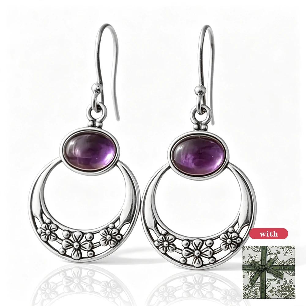 Bagues en argent vintage personnalisées avec boîte cadeau