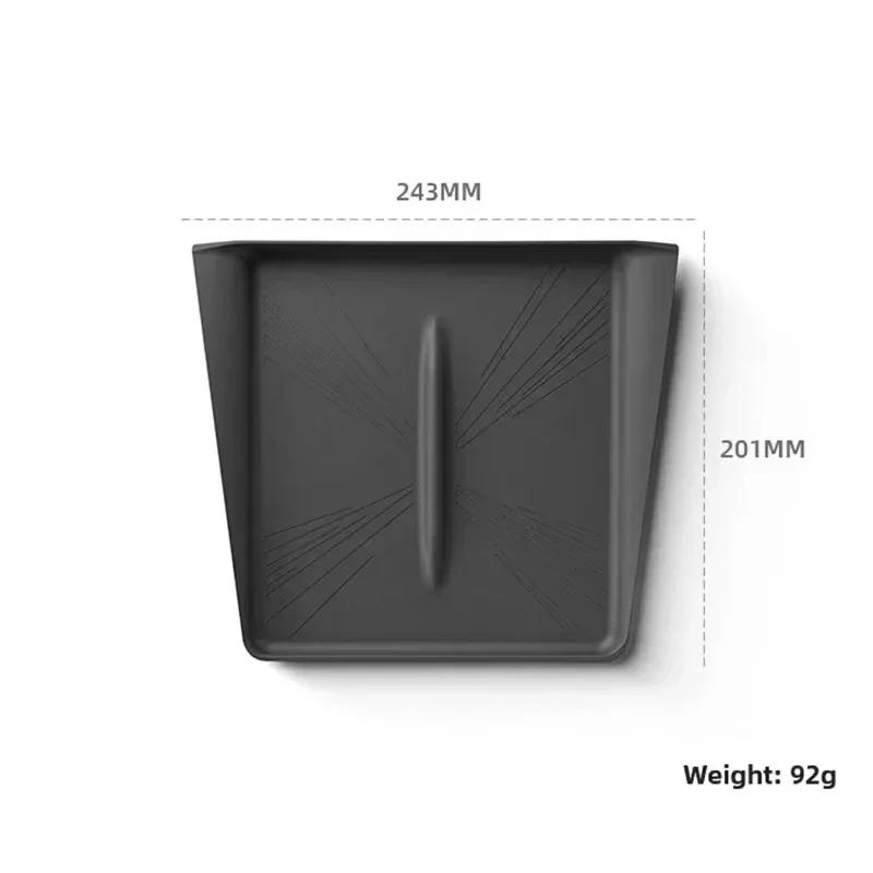 Tapis antidérapant en gel de silice pour charge sans fil de la console centrale de voiture