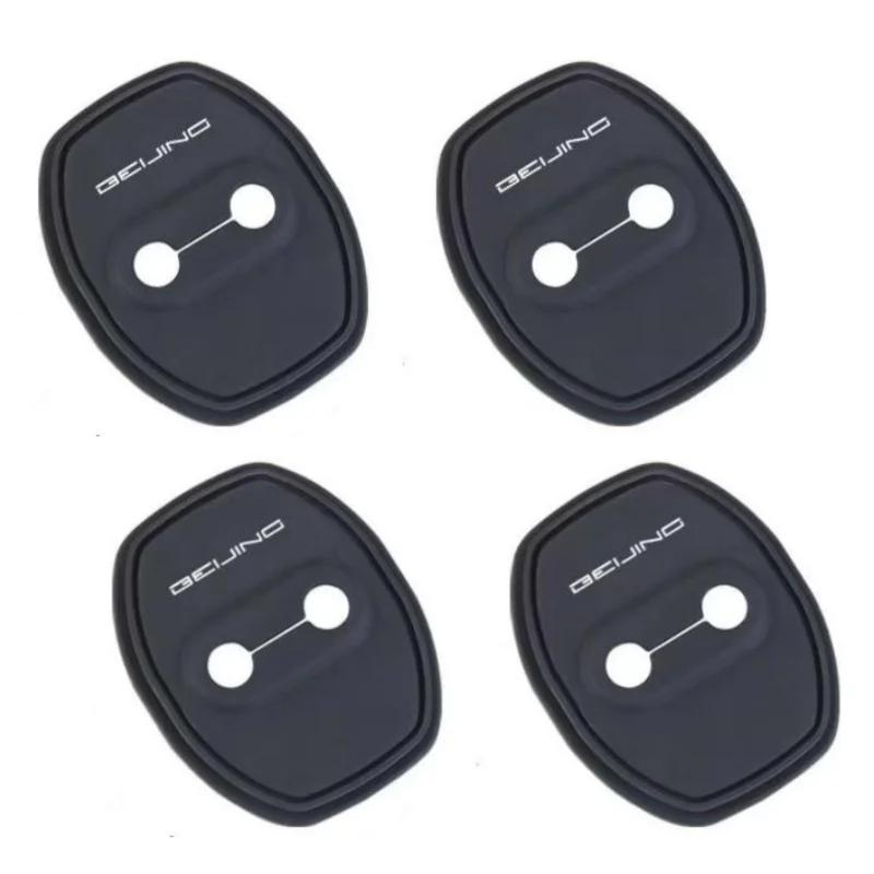 Pour BEIJING BAIC X55 X7 BJ30 BJ40 BJ60 EU5 2026 2025 2024 – Accessoires de protection en silicone pour serrures de portières de voiture