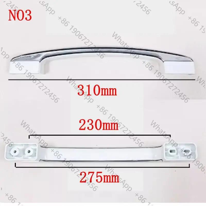 Poignée de porte universelle pour réfrigérateur et congélateur, 25/28/31cm, poignée de vitrine à 4/6 portes, accessoires pour réfrigérateur commercial, 1 pièce