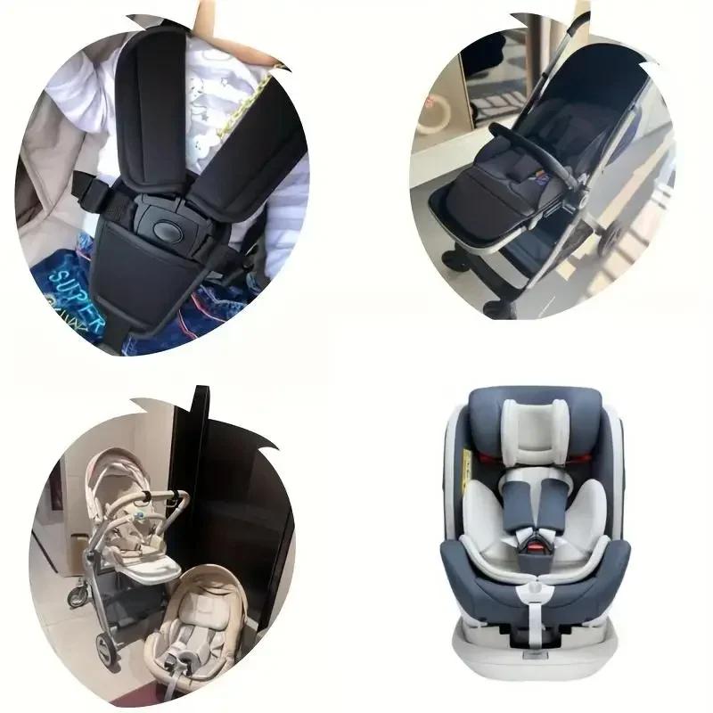Coussinets de ceinture de sécurité de voiture doux pour bébé