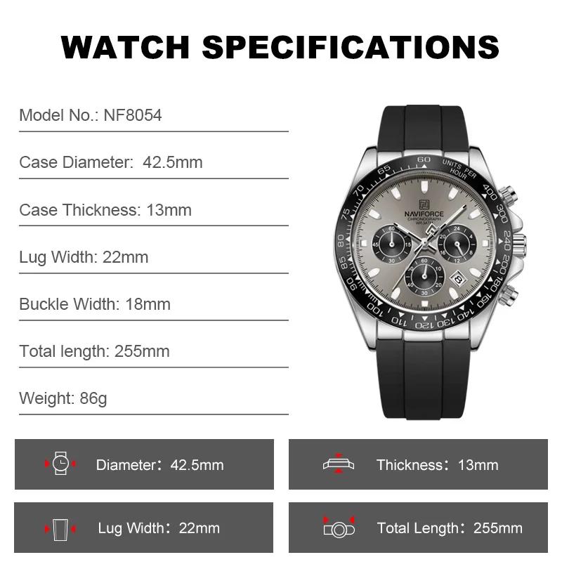 Montre décontractée pour homme NAVIFORCE