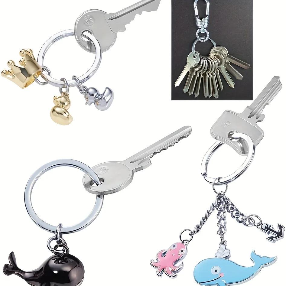 10/20/40 pièces porte-clés fendus