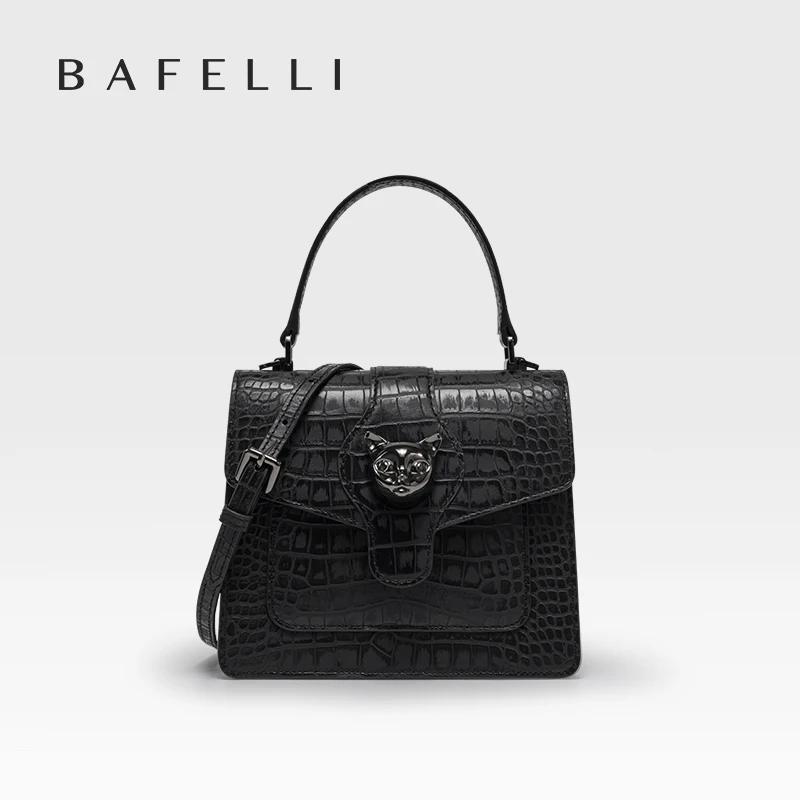 2025 nouveau sac à main femme BAFELLI sacs en cuir véritable pour femmes marque de créateur de luxe