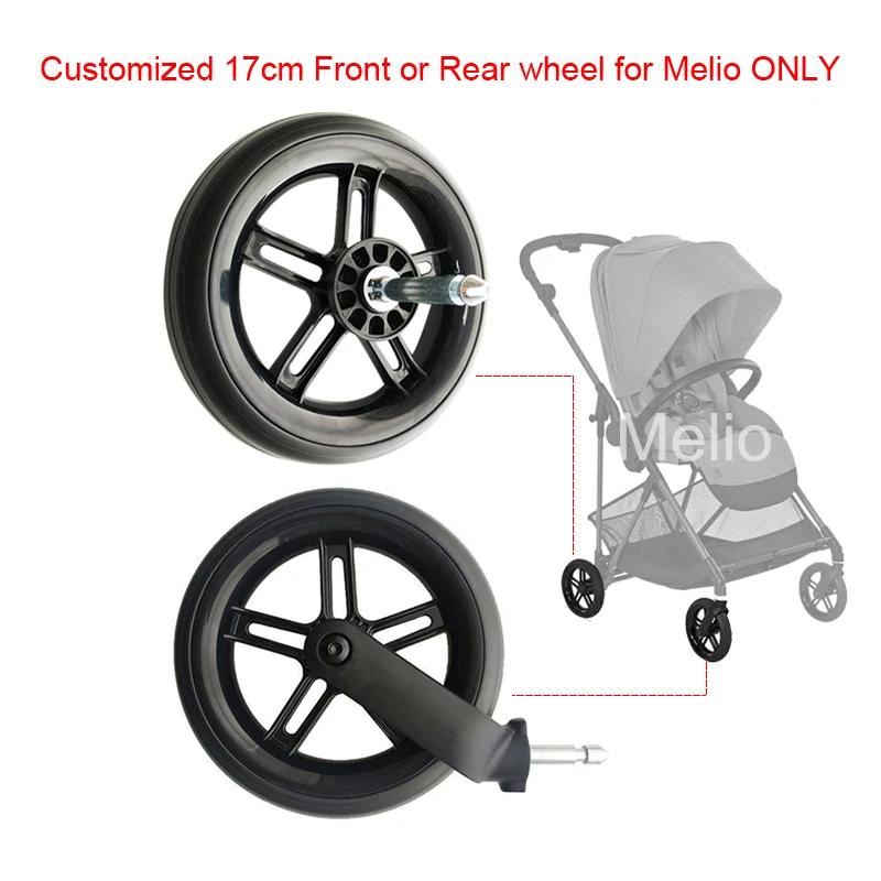 Seulement roue avant ou arrière Melio 17CM pour accessoires de Buggy Cybex Melio série 2/3/Carbon/Pro, autres housses non compatibles!! !