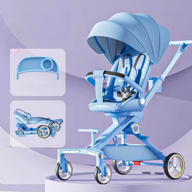 Poussette pliante pour bébé de 0 à 3 ans