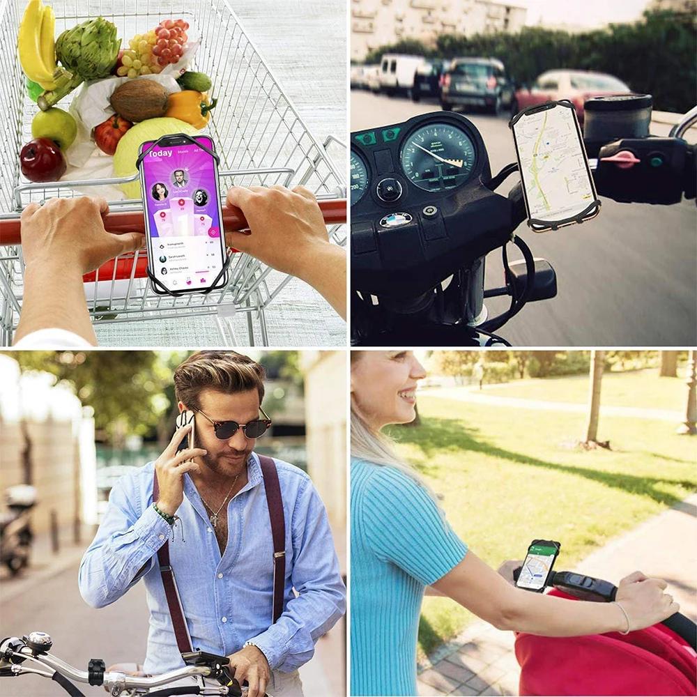 Support de téléphone portable pour vélo et moto, adapté à divers modèles