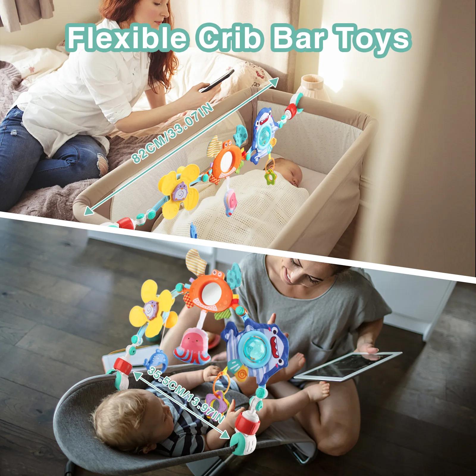 Jouets d'arc de poussette pour bébé