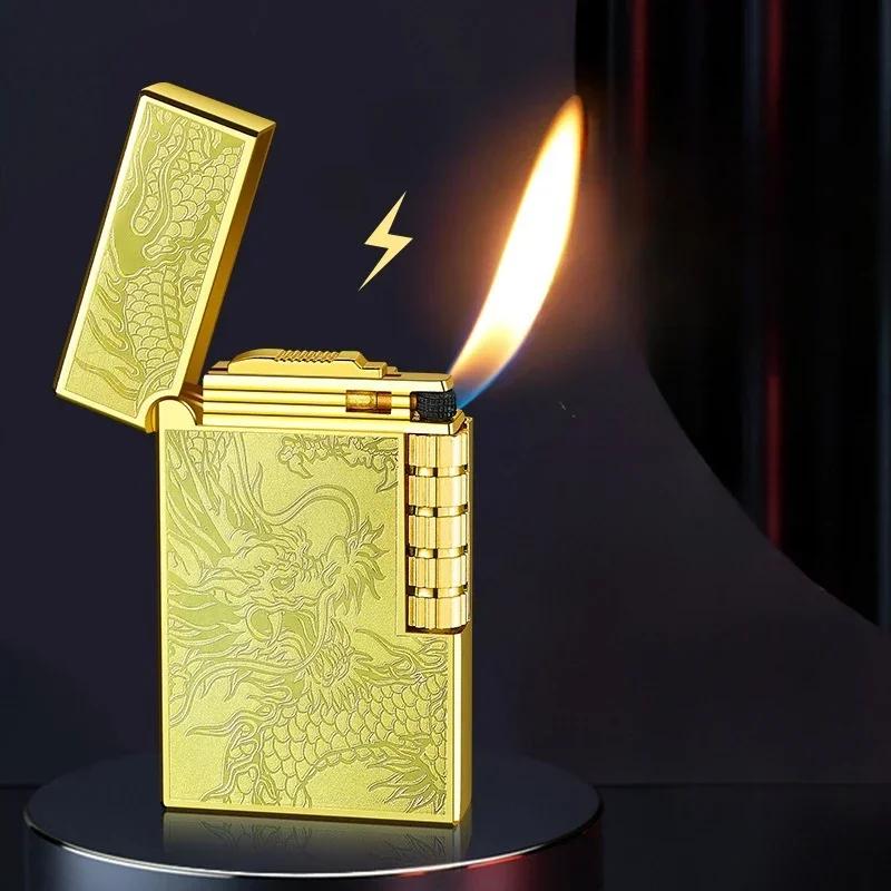 Briquet gonflable en métal et acier