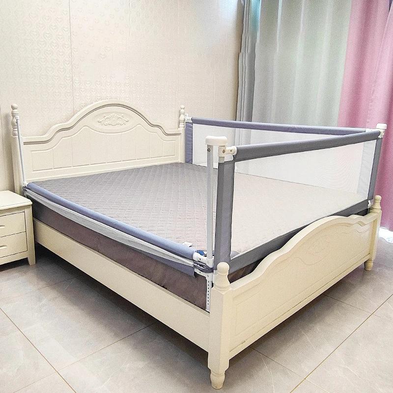 Garde-corps de lit de sécurité pour bébé, 150-200cm, barrière de lit à hauteur réglable, clôture d'activité relevable pour bébé, pare-chocs portables