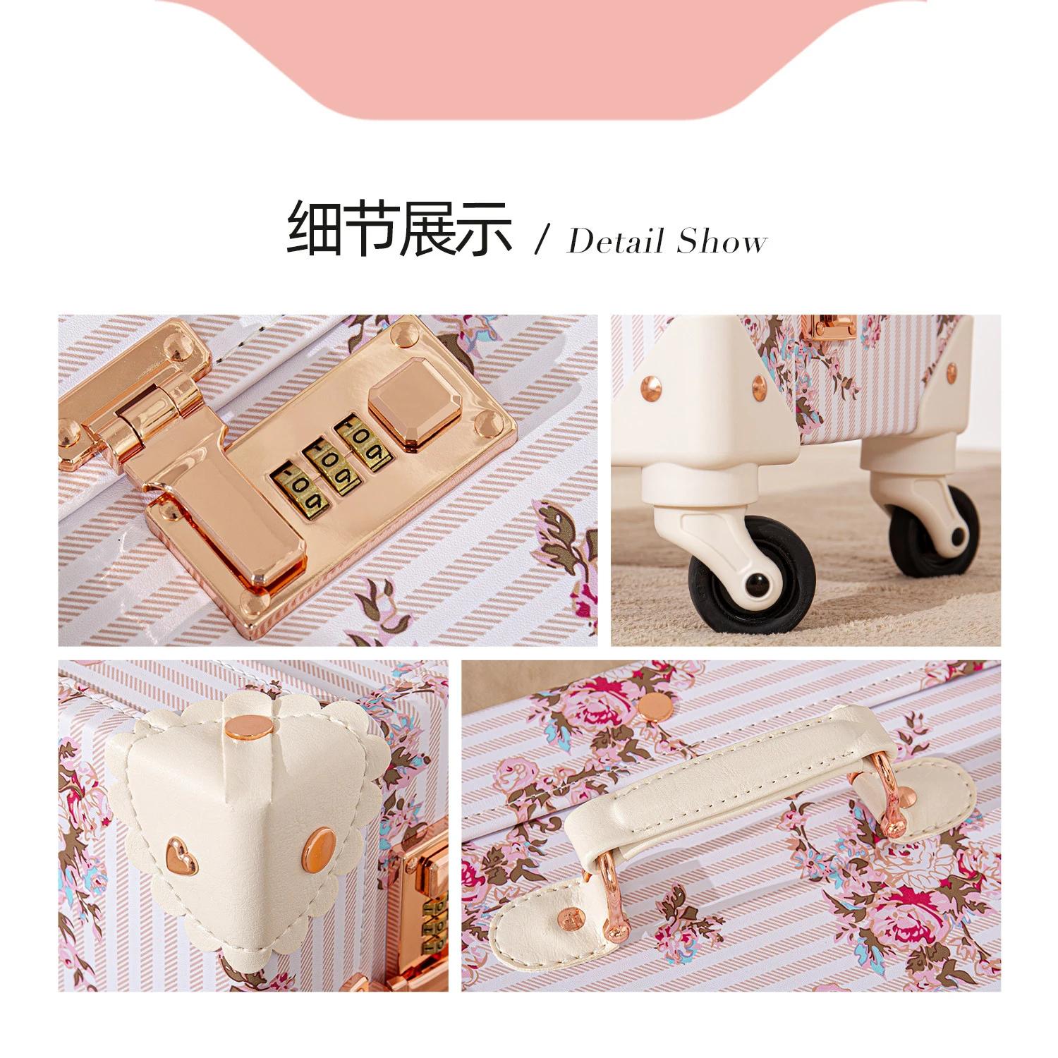 Valise de voyage Vintage pour femmes