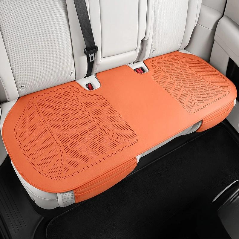 Housse de siège de voiture, coussin avant/arrière, tapis de protection confortable et respirant, quatre saisons, accessoires d'intérieur
