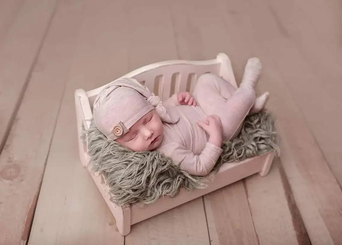Lit pour nouveau-né, chaise Porps pour photographie