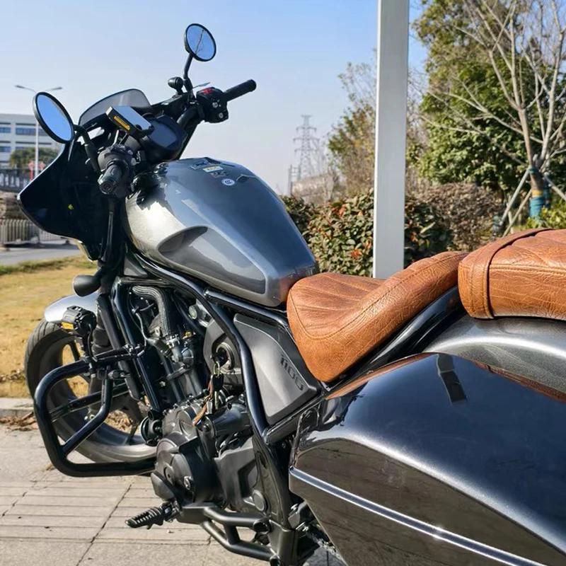 CMX1100 21-24 Motorcycle Engine Guard Highway Crash Bars Bumper Stunt Cage Protector For Honda Rebel CMX1100 2021 2022 2023 2024