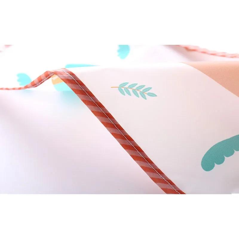 Bavoir imperméable à manches longues pour bébés, écharpe pour tout-petits, Smock d'art, Tablier d'alimentation, Poche pour bébés garçons et filles, Burp grill gels, Bavoirs for1-3Year