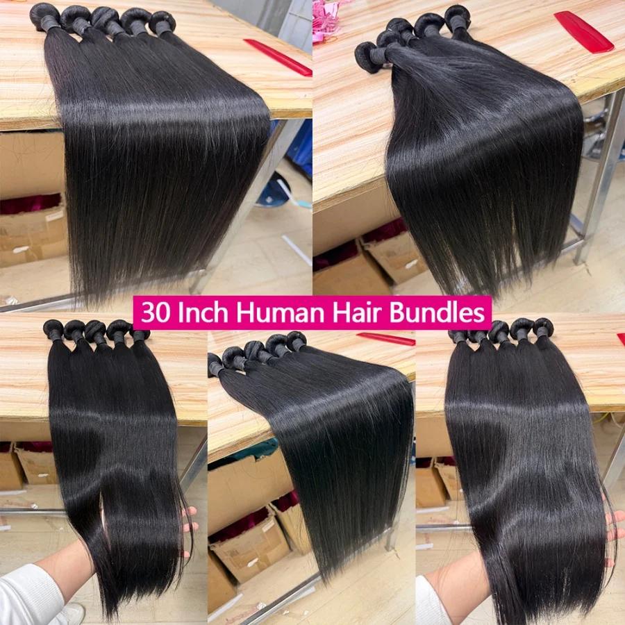 Tissage humain hair 28 30 32 Inch