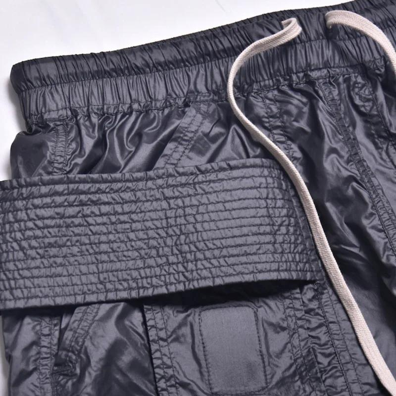 HKSH printemps été nouveau mince genou longueur pantalon jeunesse haute rue mode Shorts hommes Ins Tide Chic foncé Niche