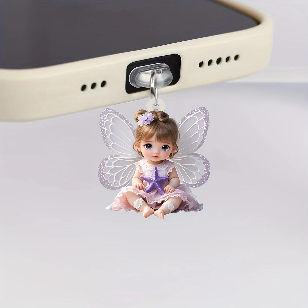 Breloque de téléphone féerique