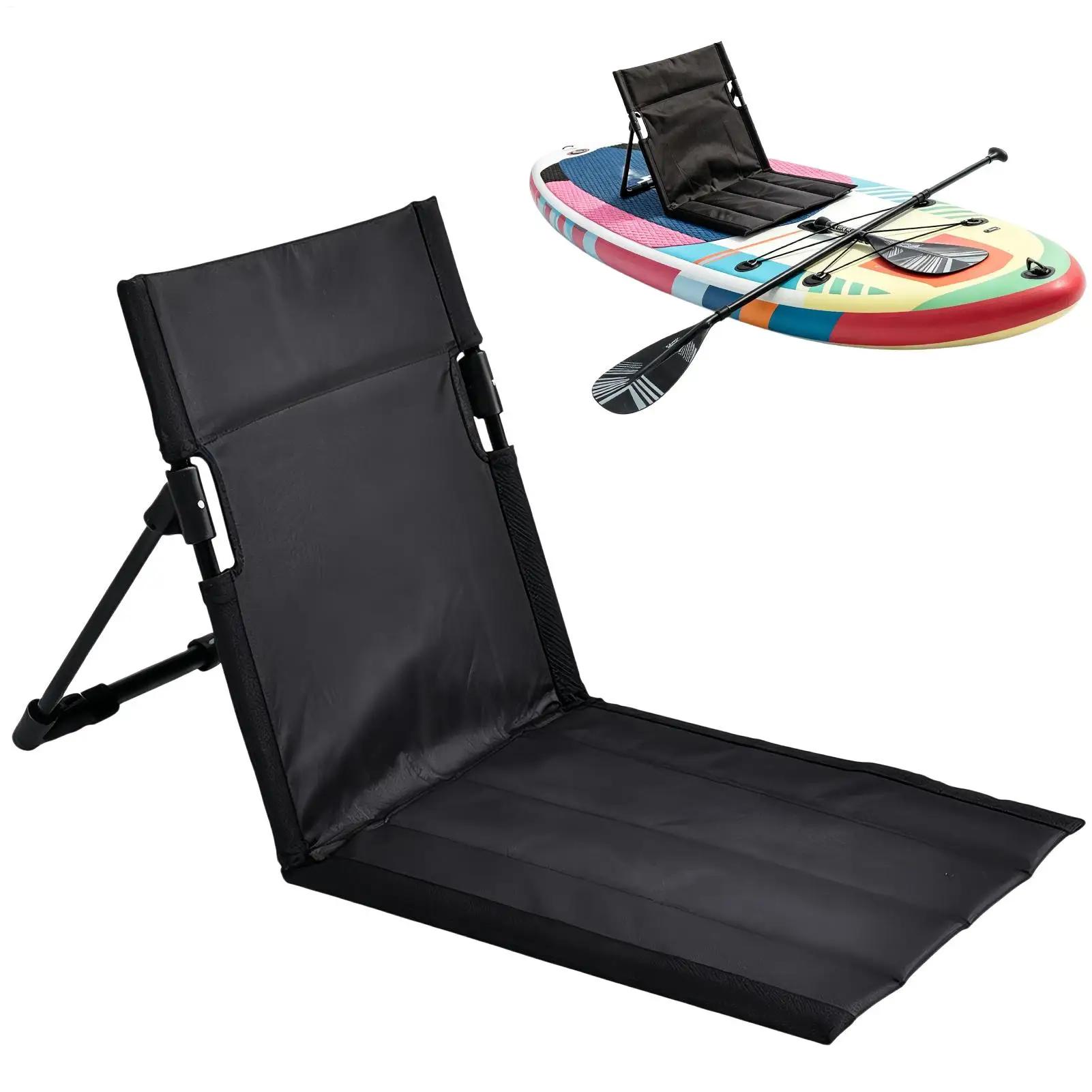 Siège de kayak pliable avec dossier, siège pour planche à pagaie, siège de canoë, siège de bateau, siège de pêche, siège de yacht, siège de piscine, sports nautiques
