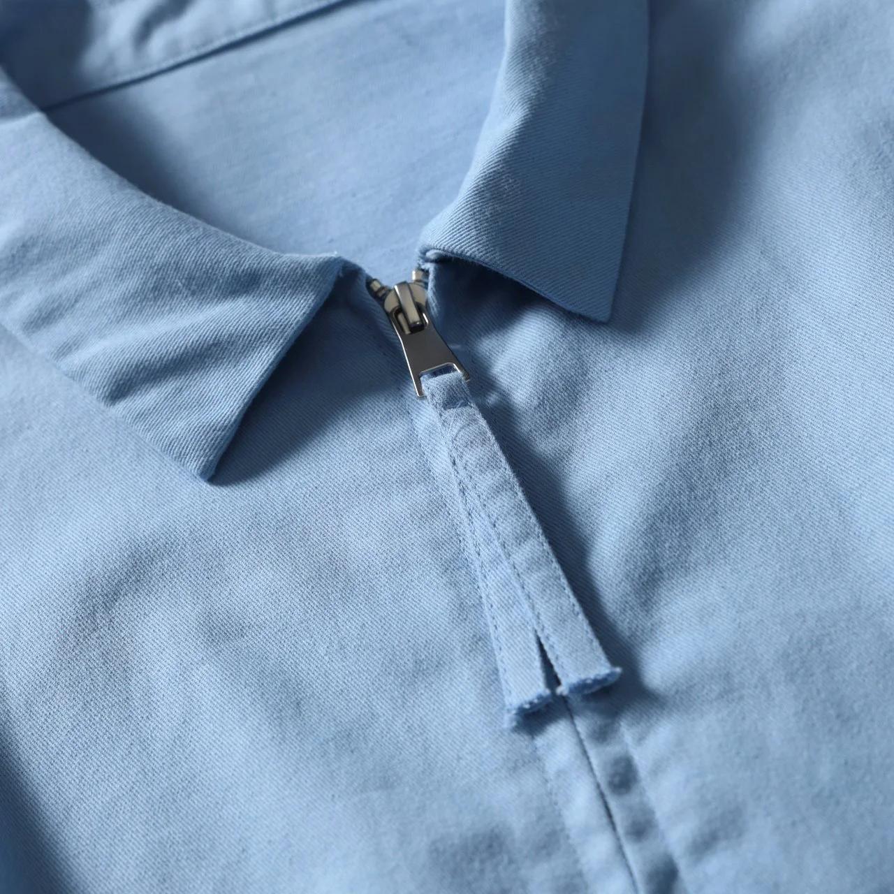 Cityboy-Chemises cargo en coton à manches longues pour hommes