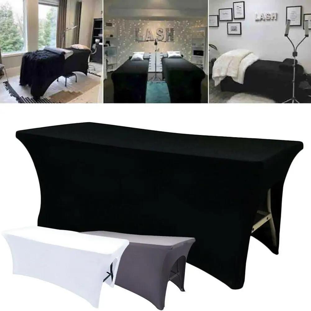 Salon de beauté Massage lit couverture Spa Table feuille Massage feuille SPA Table couverture doux pur couvre-lit couleur Table respirant ajustement
