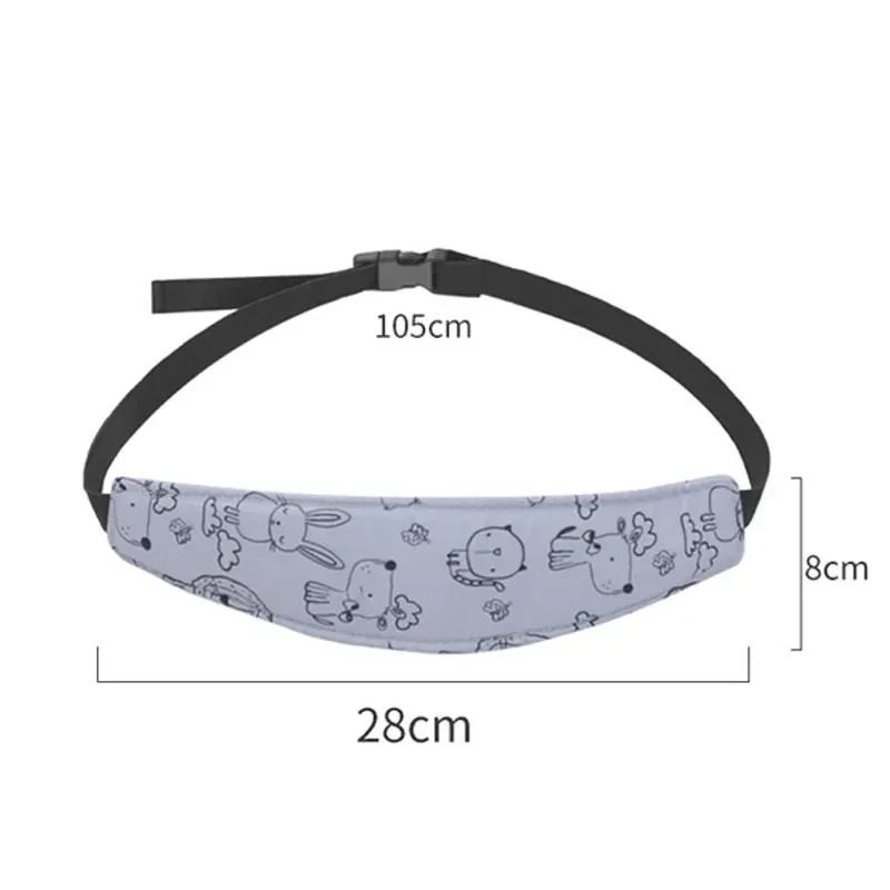 Pour enfants en bas âge siège Auto voyage aide au sommeil tête sangle fixe bébé voiture ceinture de sécurité