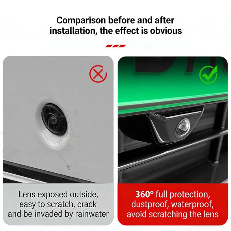 Voiture 360 ° Protection d'objectif de caméra