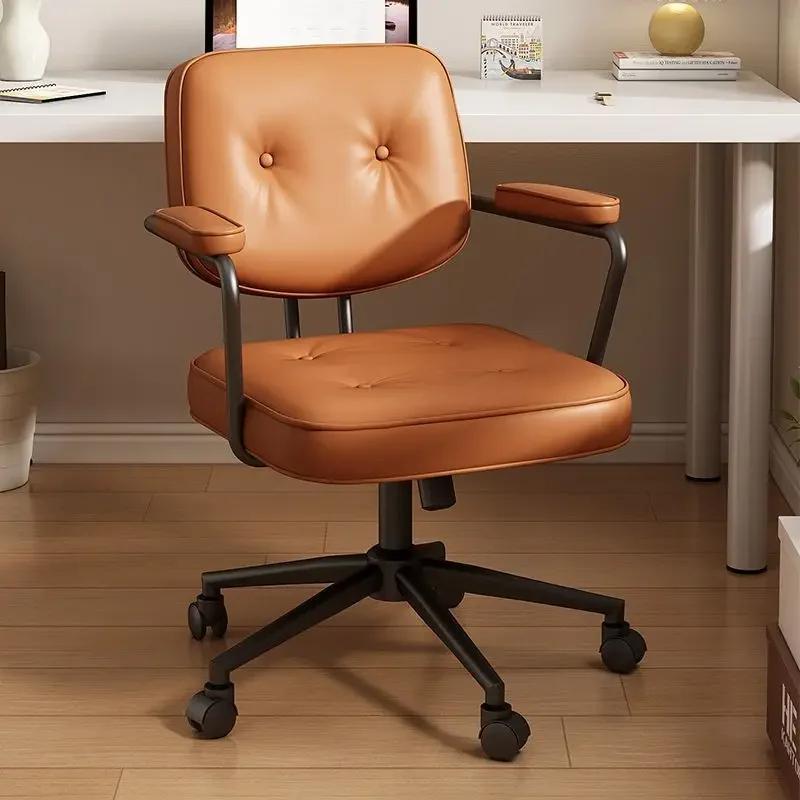 Chaise d'ordinateur confortable pour sédentarité à la maison, bureau, étude, dortoir, dossier, siège de bureau, chambre à coucher