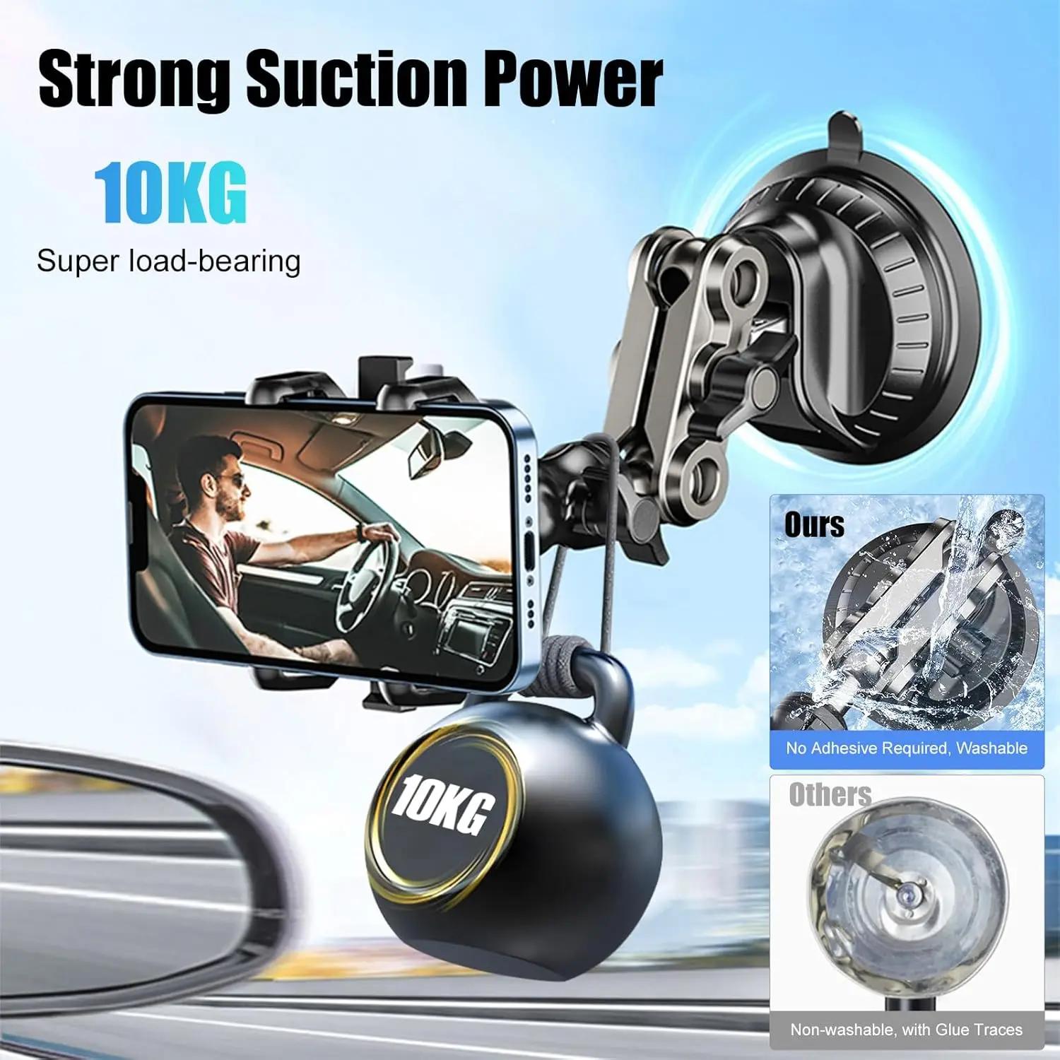 Support vidéo pour voiture - 360 ° Bras rotatif