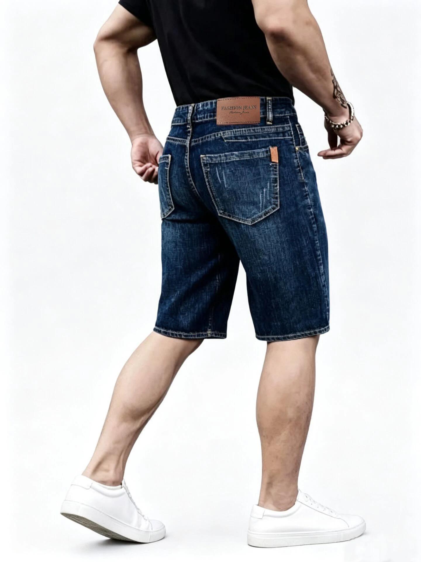 Shorts en jean d'été pour hommes