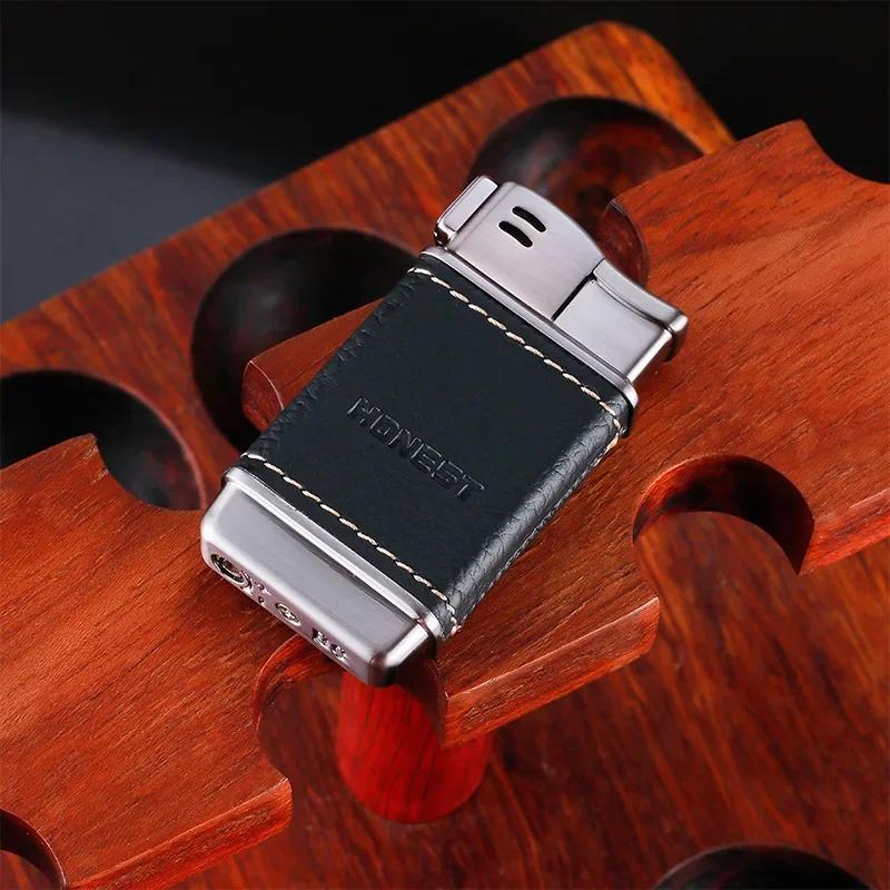 Briquet à tuyau gonflable en métal pour hommes