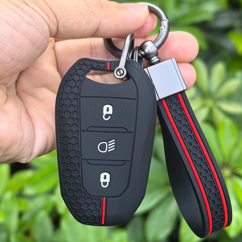Housse de clé intelligente en Silicone pour voiture