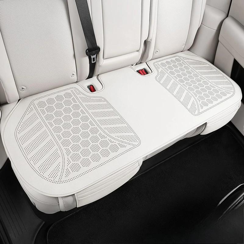 Housse de siège de voiture, coussin avant/arrière, tapis de protection confortable et respirant, quatre saisons, accessoires d'intérieur