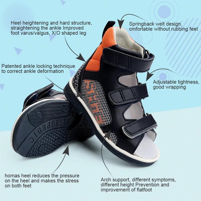 Sandales orthopediques pour enfants confort pieds plats antidrapantes occasion quotidienne jeux sportifs